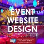 Event Planner Website Design