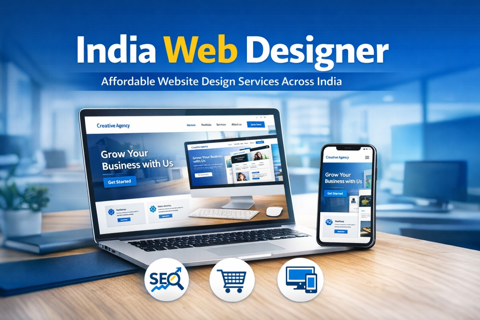 India Web Designer – A Trusted Choice for Website Design in India